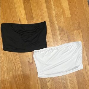 Black and White Tube Tops
